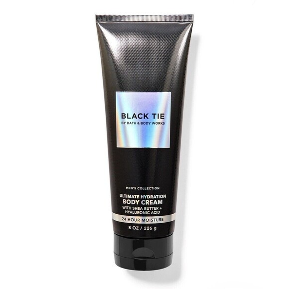 BLACK TIE Men's Bath & Body Works Body Cream Ultimate Hydration 8 oz/226 g - Picture 1 of 3